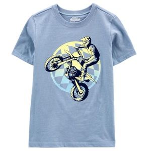 OshKosh Boys Dirt Bike Motorcycle Tee Shirt